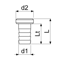 Schlösser Armaturen VATERTEIL 1/2"x1/2", MESSING