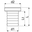 Schlösser Armaturen VATERTEIL 1 1/4"x1...
