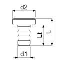 Schlösser Armaturen VATERTEIL 1/2"x3/4",...