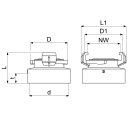Schlösser Armaturen SCHNELLKUPPLUNG MIT IG DN40, 1...