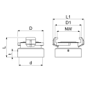 Schlösser Armaturen SCHNELLKUPPLUNG MIT IG DN32, 1...