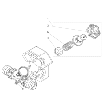 Schlösser Armaturen KFR-VENTIL, PRESSANSCHLUSS IG O.ENTL, NST.SP, M.DS, DN40, PR42, DVGW