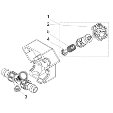 Schlösser Armaturen KFR-VENTIL, PRESSANSCHLUSS IG O.ENTL, NST.SP, M.DS, DN15, PR15, DVGW