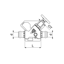 Schlösser Armaturen FREISTROMVENTIL, PRESSANSCHL.IG...