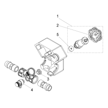 Schlösser Armaturen FREISTROMVENTIL, PRESSANSCHL.IG M.ENTL, NST.SP, M.DS, DN15, PR15, DVGW