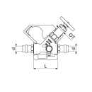 Schlösser Armaturen FREISTROMVENTIL, PRESSANSCHL.IG...
