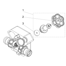 Schlösser Armaturen FREISTROMVENTIL, PRESSANSCHL.IG O.ENTL, NST.SP, M.DS, DN25, PR28, DVGW