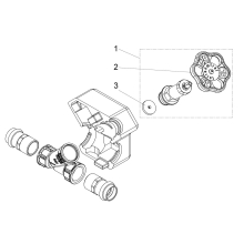 Schlösser Armaturen FREISTROMVENTIL, PRESSANSCHL.IG O.ENTL, NST.SP, M.DS, DN20, PR22, DVGW