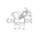 Schlösser Armaturen FREISTROMVENTIL, PRESSANSCHL.IG...