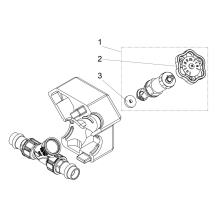 Schlösser Armaturen FREISTROMVENTIL, PRESSANSCHL.IG O.ENTL, NST.SP, M.DS, DN15, PR15, DVGW