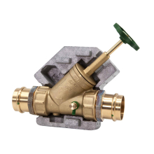 Schlösser Armaturen FREISTROMVENTIL, PRESSANSCHL.IG M.ENTL, ST.SP, M.DS, DN50, PR54, DVGW