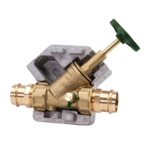 Schlösser Armaturen FREISTROMVENTIL, PRESSANSCHL.IG M.ENTL, ST.SP, M.DS, DN32, PR35, DVGW