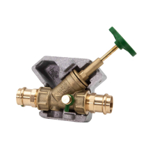 Schlösser Armaturen FREISTROMVENTIL, PRESSANSCHL.IG M.ENTL, ST.SP, M.DS, DN25, PR28, DVGW