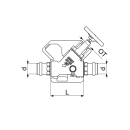 Schlösser Armaturen FREISTROMVENTIL, PRESSANSCHL.IG...