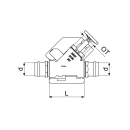Schlösser Armaturen FREISTROMVENTIL, PRESSANSCHL.IG...