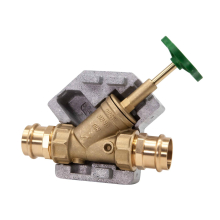 Schlösser Armaturen FREISTROMVENTIL, PRESSANSCHL.IG O.ENTL, ST.SP, M.DS, DN40, PR42, DVGW