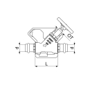 Schlösser Armaturen FREISTROMVENTIL, PRESSANSCHL.IG...
