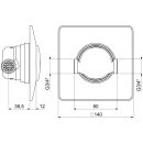 Schlösser Armaturen UNTERPUTZ-ZAEHLEREINSATZ UET-W...