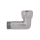 Schlösser Armaturen ANSCHLUSSBOGEN DN15, 1/2"AG x 3/4"IG, VERCHROMT