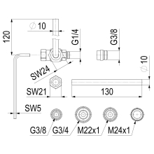 Schlösser Armaturen PROBENAHMEVENTIL-SET