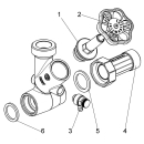Schlösser Armaturen ABZWEIG-T-VENTIL, KFR, STEIG.SP....