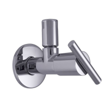 Schlösser Armaturen DESIGN-TEC ECKVENTIL, N.SELBSTD SPARTA, 1/2", HOCHGLANZ CHROM, DVGW