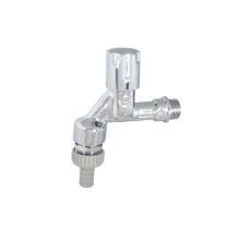 Schlösser Armaturen AUSLAUFVENTIL MIT RB, RV, SV DESIGNGRIFF, 1/2", POL.CHROM, DVGW