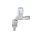 Schlösser Armaturen AUSLAUFVENTIL MIT RB, RV, SV DESIGNGRIFF, 1/2", POL.CHROM, DVGW
