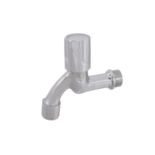 Schlösser Armaturen AUSLAUFVENTIL MIT PERLATOR DESIGNGRIFF, 1/2", POLIERT CHROM