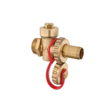 Schlösser Armaturen KUEKEN-VENTIL, SCHLAUFE MIT MS- KAPPE, SV, DN15, 1/2", 4-KT, MS-BLANK