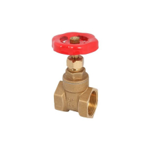 Schlösser Armaturen MS-MUFFENSCHIEBER, IGxIG, DN15 1/2", HR ROT, PTFE-DICHT, MS-BLANK