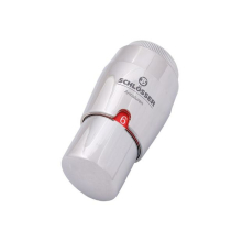 Schlösser Armaturen THERMOSTATKOPF CONTROL 2, DN15 1/2", KOPF CHROM, SOCKEL CHROM