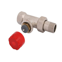 Schlösser Armaturen THERMOSTATVENTIL VOREINSTELLB. DURCHGANGSFORM, DN10, 3/8", VERNICK.