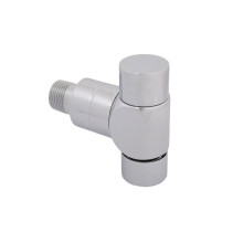 Schlösser Armaturen QUADRUPLEX HK-VERSCHR, M.ENTL. ECKFORM, DN15, 1/2", EDELST.DESIGN