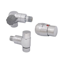 Schlösser Armaturen STYLE-TEC-SET, WINKELFORM ANSCHL.LINKS, DN15, 1/2", REINWEISS