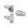Schl&ouml;sser Armaturen STYLE-TEC-SET, WINKELFORM ANSCHL.RE, DN15, 1/2", POL.VERCHROMT