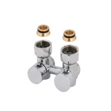 Schlösser Armaturen ANSCHLUSSARM. DESIGN PLUS, ECKF 2R-SYS, KONUS, DN15, UE-MU3/4, CHROM