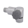 Schlösser Armaturen THERMOSTATVENTIL WINKELECKFORM ANSCHL.RE, DN15, 1/2", EDELST.DESIGN