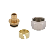 Schlösser Armaturen KLEMMVERSCHRAUBUNG F. KST-ROHR 20x2, UE-MU 3/4", VERNICKELT
