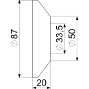 Schlösser Armaturen ROSETTE FUER FROST-TEC 2810...