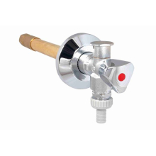Schlösser Armaturen FROST-TEC AUSSENARMATUR, RB+RV SANITAERGRIFF, 160-260MM, DN15, CHR.