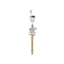 Schlösser Armaturen FROST-TEC AUSSENARMATUR, RB+RV 160-260MM, DN15, GR:CR ABSCHLIESSB.