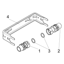 Schlösser Armaturen WZ-EINBAUBUEGEL, WAAGER, M.VSB STARR, QN 2, 5, 11/4"x11/4", EDELST.