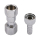 Schlösser Armaturen ZAPFHAHNZAEHLER-VERSCHRAUBUNG EING.3/4"IG, AUSG.SV1/2", VERCHROMT