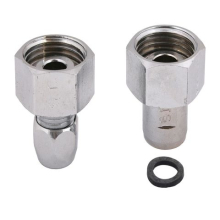 Schlösser Armaturen WASCHTISCHZAEHLER-VERSCHRAUB. EING.3/4"x3/8", AUSG.3/4"x10MM, CR