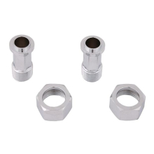 Schlösser Armaturen WZ-VERSCHRAUBUNGS-SET, M.PLOMB. AG3/4"xIG1", VERCHROMT, VPE 2ST.