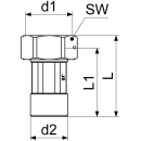 Schlösser Armaturen WZ-VERSCHRAUBUNGS-SET, M.PLOMB....