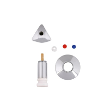 Schlösser Armaturen UNTERPUTZ SICHTTEIL VARIABEL DREIKANTHAUBENGRIFF, 1/2"-1"