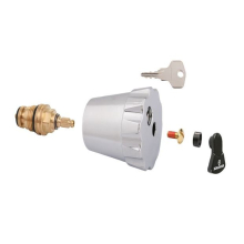 Schlösser Armaturen OBERTEIL, ABSCHLIESSBAR MIT SCHL.-PAAR, AV+GSV, DN15, GR:CHROM