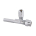 Schlösser Armaturen T-ABZWEIGSTUECK, 2xQUETSCHVER. M.LAENGENAUSGLEICH, DN10, 3/8", CHR